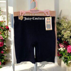 Juicy Couture Seamless Shaping Biker Shorts Slimming Set Black Beige NWT Size 1X
